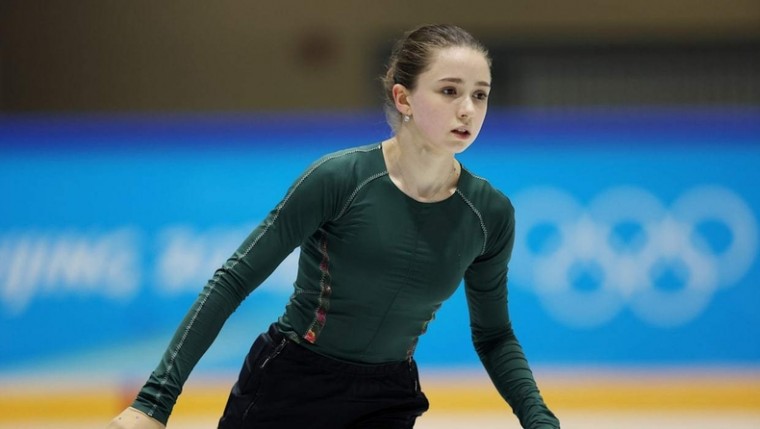 러시아 피겨스케이팅 선수 카밀라 발리예바(ROC)